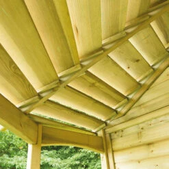 Forest Garden Venetian Corner Arbour -Verdura Garden Store CARBHD6