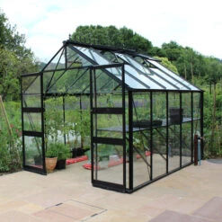 Eden Blockley 8'4" Wide Greenhouse 11 Eden Blockley 8'4" Wide Greenhouse -Verdura Garden Store EDGHBK3