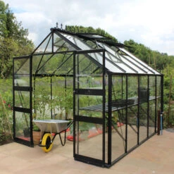 Eden Blockley 8'4" Wide Greenhouse 15 Eden Blockley 8'4" Wide Greenhouse -Verdura Garden Store EDGHBK7
