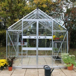 Eden Blockley 8'4" Wide Greenhouse 16 Eden Blockley 8'4" Wide Greenhouse -Verdura Garden Store EDGHBK8
