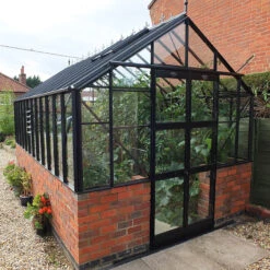 Elite Dwarf Wall Greenhouse 8'5" Wide -Verdura Garden Store EDWGH855
