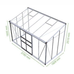 Eden Broadway Lean-To -Verdura Garden Store ELTBW6