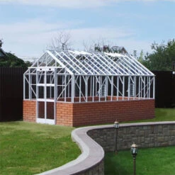 Elite Thyme 8'5" Wide Greenhouse For Dwarf Wall -Verdura Garden Store ETM8DW7