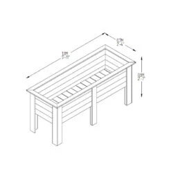 Deep Root Planter -Verdura Garden Store FGDRP3