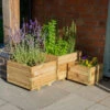 Kendal Square Planter Set -Verdura Garden Store FGKEPS4