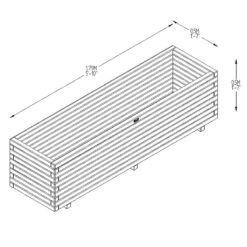 Lomello Planter -Verdura Garden Store FGLOPL3