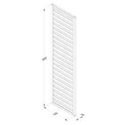 Forest Garden Modular Seating V1 -Verdura Garden Store FGMODSEAT1HD4