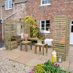 Forest Garden Modular Seating V5 -Verdura Garden Store FGMODSEAT5HD1