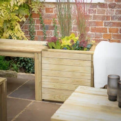 Forest Garden Modular Seating V5 -Verdura Garden Store FGMODSEAT5HD13