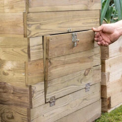 Forest Garden Wooden Potato Planter -Verdura Garden Store FGPOTPLANTHD5