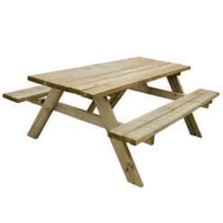 Forest Garden Rectangular Picnic Table -Verdura Garden Store FGRPT3