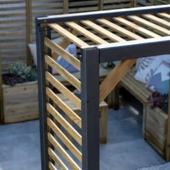 Forest Garden Slatted Arch -Verdura Garden Store FGSLATARCHHD4