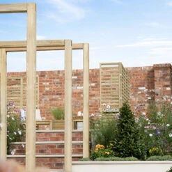 Forest Garden Sleeper Arch Set Of 3 -Verdura Garden Store FGSLEEPARCHSETHD1