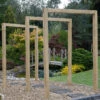 Forest Garden Sleeper Arch Set Of 3 -Verdura Garden Store FGSLEEPARCHSETHD7