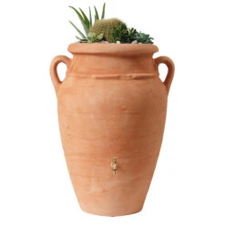Antique Amphora Water Butt 360 Litre 11 Antique Amphora Water Butt 360 Litre -Verdura Garden Store GFAA3T2
