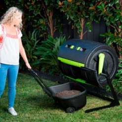Maze 245 Litre Compost Tumbler & Accessories -Verdura Garden Store GGCT18