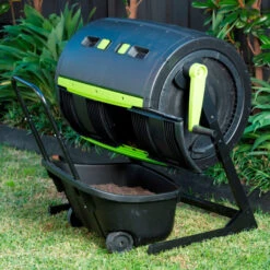 Maze 245 Litre Compost Tumbler & Accessories -Verdura Garden Store GGCT19