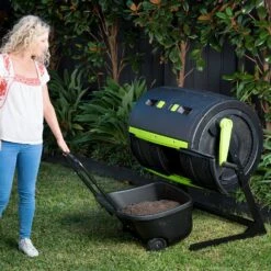 Maze 245 Litre Compost Tumbler & Accessories -Verdura Garden Store GGCT4