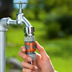 Gardena 13mm Snap On Hose Connector -Verdura Garden Store HCSC1N3