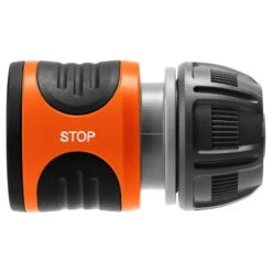 Gardena 13mm Water Stop Snap On Hose Connector -Verdura Garden Store HCSC2N2