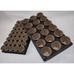 Shuttle Trays With Jiffy Pots 19 Shuttle Trays With Jiffy Pots -Verdura Garden Store JPST2