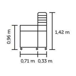 Juliana Vertical Greenhouse -Verdura Garden Store JUVERTICAL16