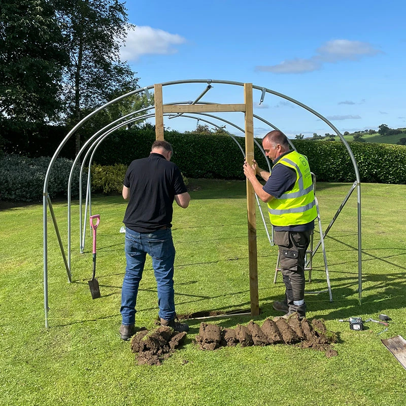 Allotment Polytunnel 14ft Wide 2 Allotment Polytunnel 14ft Wide - Image 2
