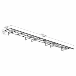 Palram Canopia Amsterdam Door Awning -Verdura Garden Store PAAMS10