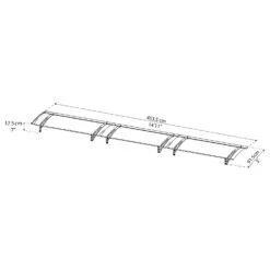 Palram Canopia Aquila Door Awnings -Verdura Garden Store PAAQU18