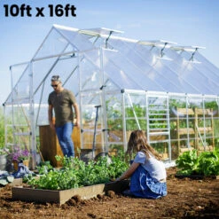 Palram Canopia Balance 10ft Wide Greenhouse -Verdura Garden Store PRBA1021