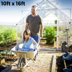 Palram Canopia Balance 10ft Wide Greenhouse -Verdura Garden Store PRBA1022