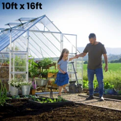 Palram Canopia Balance 10ft Wide Greenhouse -Verdura Garden Store PRBA1023