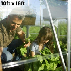 Palram Canopia Balance 10ft Wide Greenhouse -Verdura Garden Store PRBA1024