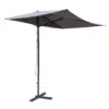 Rowlinson Prestbury Half Parasol 4 Rowlinson Prestbury Half Parasol -Verdura Garden Store ROPREHALOHPA1