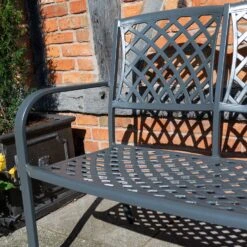 Rowlinson Vienna Aluminium Bench -Verdura Garden Store ROVIENBENCH5