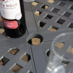 Rowlinson Vienna Aluminium Four Seating Dining Set 17 Rowlinson Vienna Aluminium Four Seating Dining Set -Verdura Garden Store ROVIENSET42