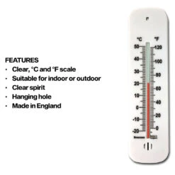 Wall Thermometer -Verdura Garden Store TMW6