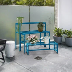 VegTrug Nesting Plant Stands (set Of Three) 18 VegTrug Nesting Plant Stands (set Of Three) -Verdura Garden Store VTNPS3