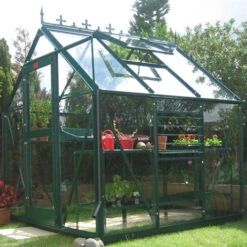 Elite Craftsman 6'3" Wide Greenhouse -Verdura Garden Store ecmgh5 1