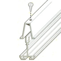 BAR CAPPING For Elite Window Garden 6 BAR CAPPING For Elite Window Garden -Verdura Garden Store ewgbc4