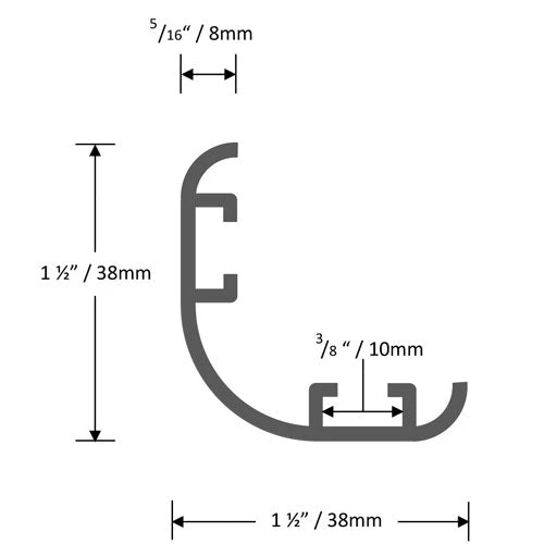 Aluminium Corner Section 2 Aluminium Corner Section - Image 2