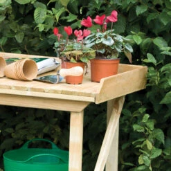 Wooden Potting Bench -Verdura Garden Store fgptwb2