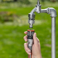 Gardena Premium Metal Hose Connector -Verdura Garden Store gsphoco6