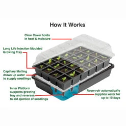 Self Watering Seed Success Kit -Verdura Garden Store image 100359