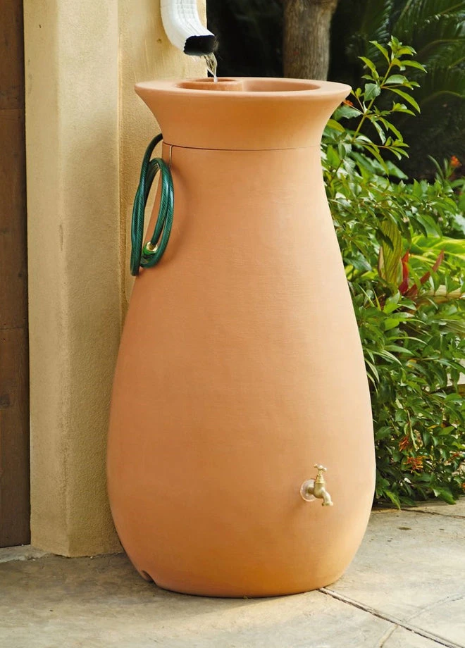 Cascata Clay Effect Water Butt 245 Litre 7 Cascata Clay Effect Water Butt 245 Litre - Image 7