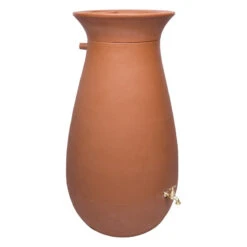 Cascata Clay Effect Water Butt 245 Litre 9 Cascata Clay Effect Water Butt 245 Litre -Verdura Garden Store image 104766