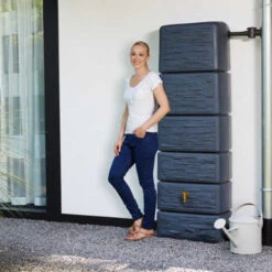 Slim Rainwater Wall Tank 300 Litres -Verdura Garden Store image 105128