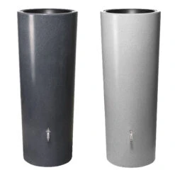 Gabbro Stone Effect Water Tank Plus Planter 350 Litres -Verdura Garden Store image 105514