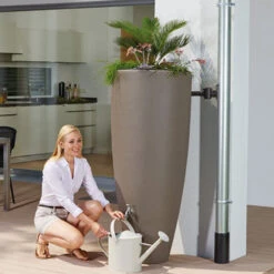 2 In 1 Water Tank 250 Litres -Verdura Garden Store image 105571