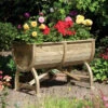 Rowlinson Marberry Barrel Planter -Verdura Garden Store image 136382